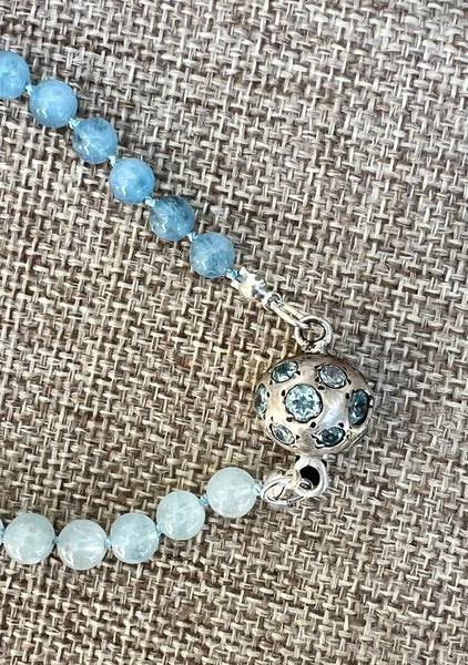 Astonishing Aquamarine Necklace