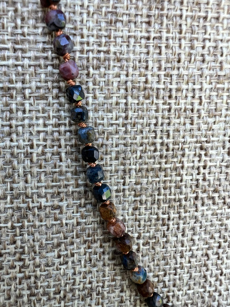 Knotted Pietersite Necklace
