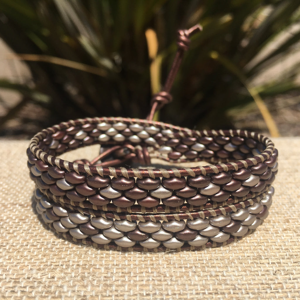 Superduo cheap wrap bracelet